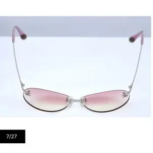 CHANEL | Accessories | Vintage Chanel Pink Ombr Glasses  display picture 3